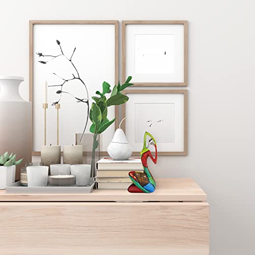 Zhanyun Abstract Art Woman Sculpture Figurines For Interior Modern Home Decoration Colorful Figure Painted Art Yoga Character Oil Painting Woman Statue (C) #TOP2