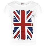 A2Z 4 Kids Camisetas para Niñas Y Niños, Equipo De Fútbol, ??Apoyo A La Copa Mundial, Camiseta Union Jack, Recuerdo, Bandera - T Shirt 551 White 5-6