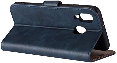 Case Collection for Samsung Galaxy A20e Phone - Premium Leather Folio Flip Cover | Magnetic Closure | Kickstand | Money and Card Holder Wallet | Compatible with Samsung A20e Case