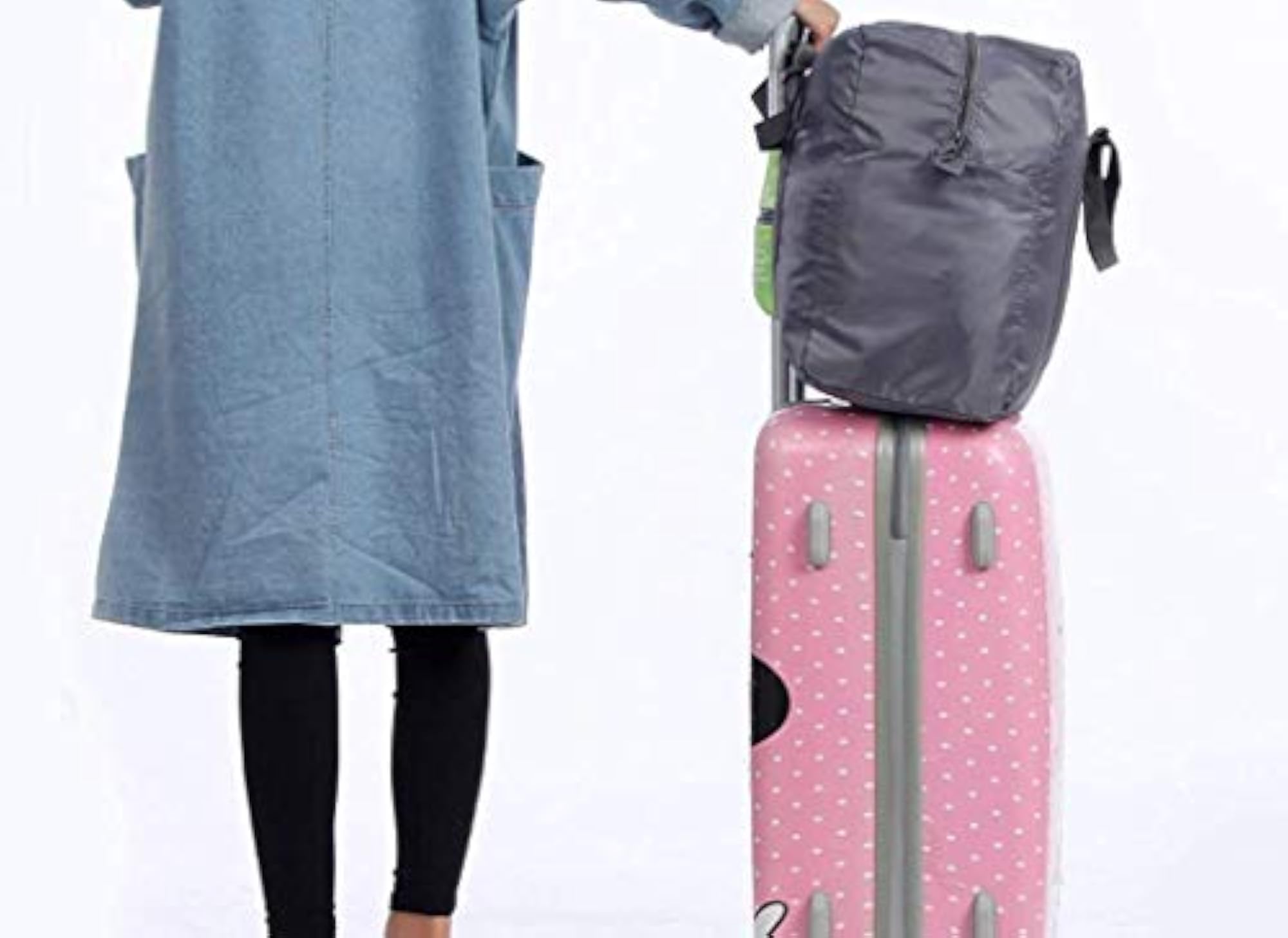 Travel Bag Pouch, Foldable Polyester Large Capacity Bag