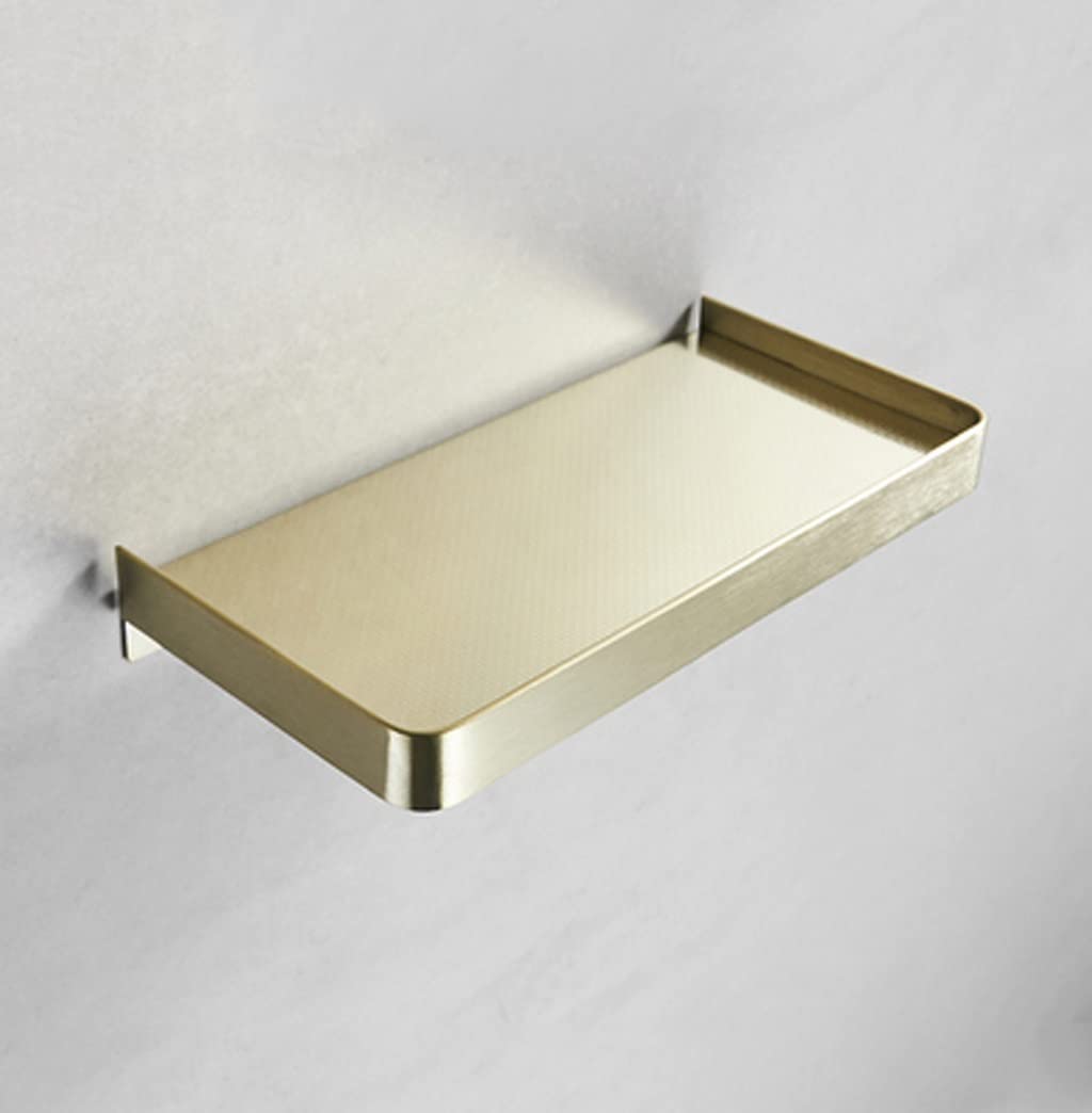 Punch Free 304 Stainless Steel Mobile Phone Holder Bathroom Shelf