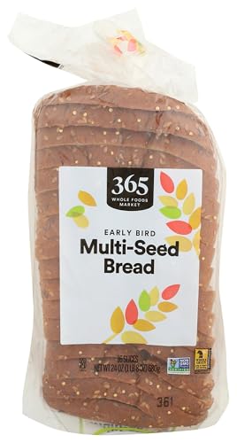 365 by Whole Foods Market, Bread Sandwich Multi Seed Early Bird, 24 Ounce