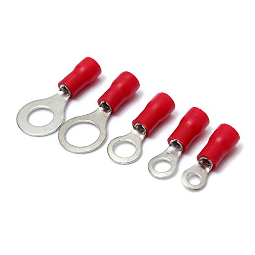 ChaRLes 650 Pc Surtido Anillo Aislado Terminales De Alambre Eléctrico Crimp Conector Set Kit