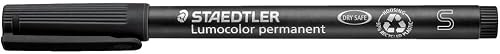 Steadtler Lumocolor Universal Superfine Permanent Marker, Black