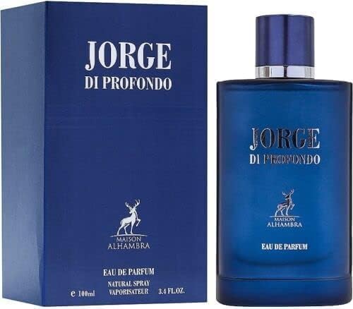 Amazon.com : Jorge Di Profumo Deep Blue by Maison Alhambra for Men