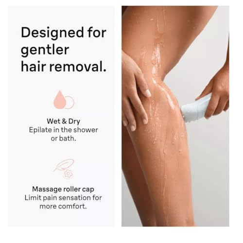 Image of Braun Silk.epil 5, Wet & Dry Epilator, Easy Hair Removal, Lasting Smooth Skin, 5-000, Flamingo Pink