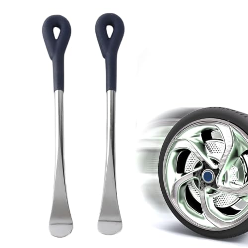 Image of Yctze Professional Tire Changing Tool, 2Pcs Motorcycle Bike Tire Lever Tool Spoon Tyre Wheel Changing Repair Tool Set for pro 08-0409 spoon type tire spoon motorcycle