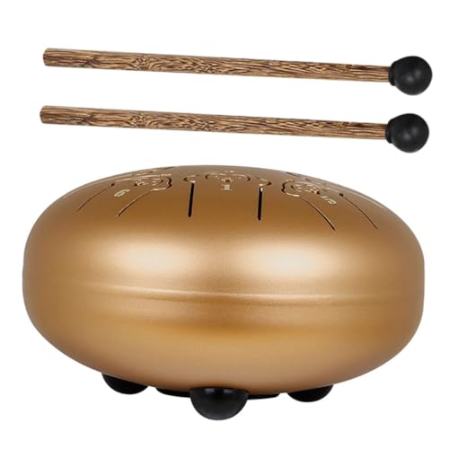 SHOWERORO Steel Tongue Drum 1 Set Boys and Girls Steel Drum for Music Education for Meditation Yoga