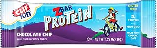 CLIF KID ZBAR - Protein Granola Bars - Chocolate Chip -