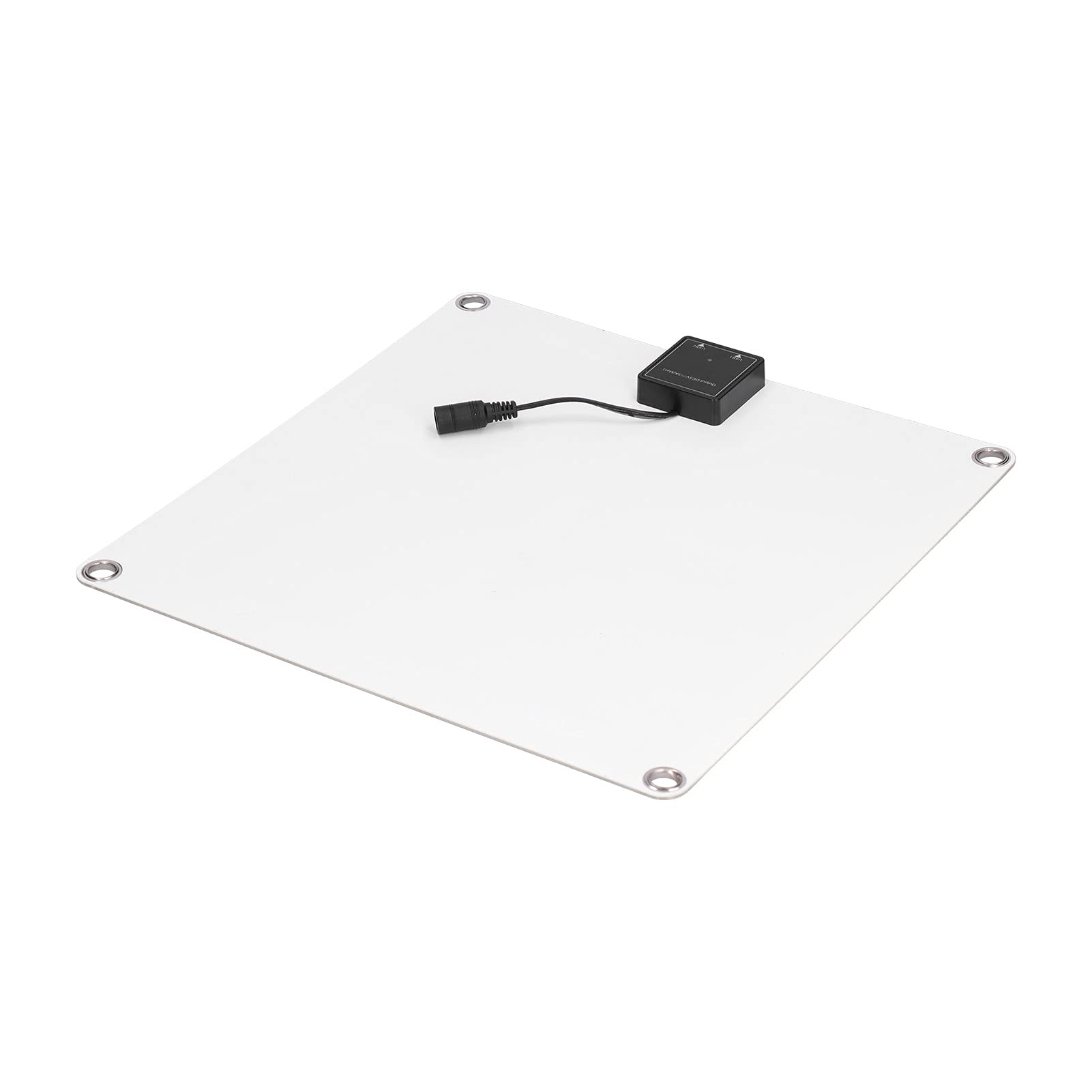 Kit Panneau Solaire Flexible Monocristallin 40W 18V avec Régulateur de Charge 20A, IP65 Imperméable, pour Camping Randonnée Systèmes Hors Réseau, 280x280mm