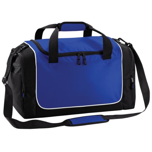 Image of Quadra Teamwear Locker Duffle Bag (30 Litres) (One Size) (Bright Royal/Black/White)