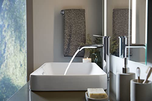 Kohler 5373-96 K-5373-96 Vox Rectangle Vessel Bathroom Sink, Biscuit #TOP4