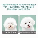 Hundekamm, Katzenkamm, Hunde- & Katzenbürste für mittel- bis langhaarige