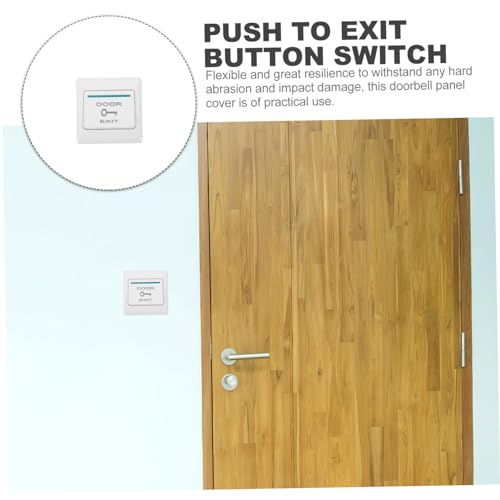 OSALADI Botões De Painéis De Parede Acessório De Campainha Botão De Campainha Tampas De Campainha Pa