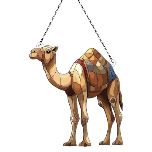 Image of Camel Acrylic Ornament Gift for Camel Lovers Christmas Hanging Decor