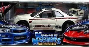 Muscle Machines - '00 Nissan Skyline GTR - White [Scale 1:18 Die Cast Muscle Tuner] by SS Tuner