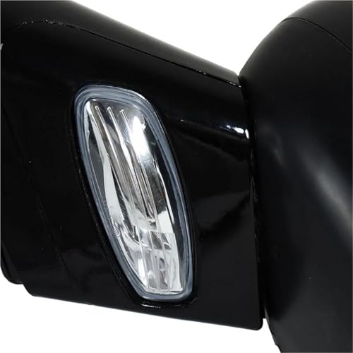Rétroviseur extérieur gauche électrique Peugeot 408 ensemble complet noir mat - 5