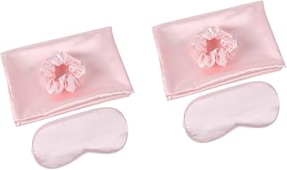 Didiseaon 2 Conjuntos De Presentes De Proposta Da Matrona De Honra Faixa De Cabeça Para Mulheres Máscara De Olho Para Dormir Elásticos De Cabelo Para Mulheres Máscara De Dormir Máscara De