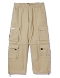 [エクストララージ] バーブドワイヤー2ウェイカーゴパンツ BARBED WIRE 2WAY CARGO PANTS 101253031012 BEIGE 34inch