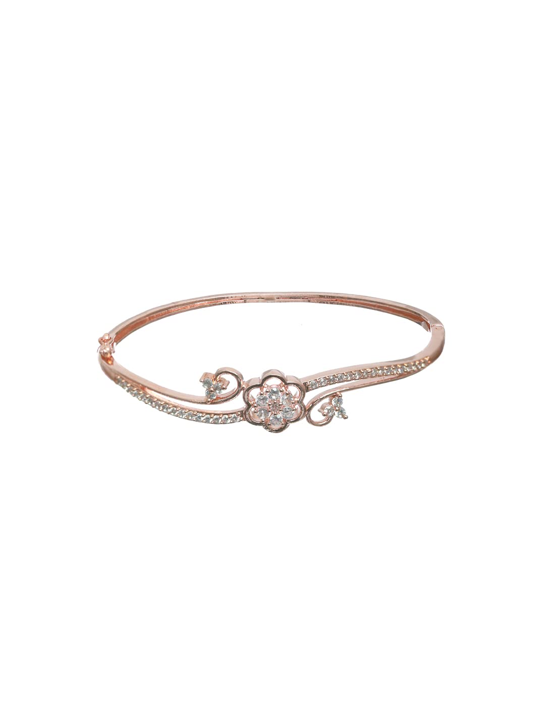 Priyaasi Elegant Rose Gold Floral Bracelet (B0B539DLJL) Amazon Price History, Amazon Price Tracker