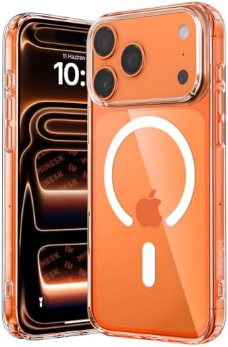 Minesk iPhone 17 Pro Max için Origin Serisi Premium Kalite Magsafe ile Uyumlu Kılıf Crystal Clear Super Şeffaf Materyal ve İnceltilmiş 3D Gerçek Manyetik Çember (17 Pro Max) - Görsel 2