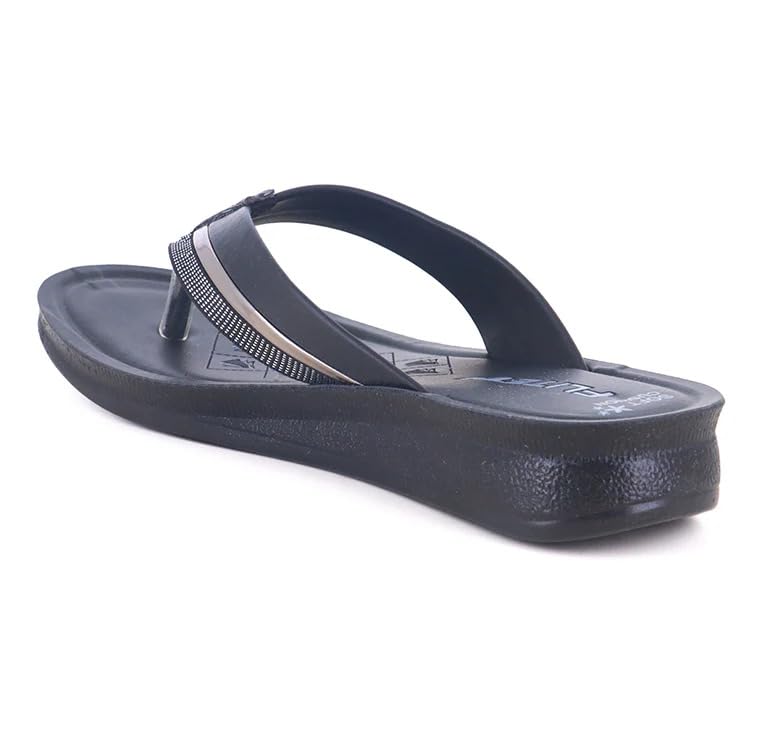 Image of FLITE PUL-204 Women's PU Slippers | Outdoor Comfortable Flip-Flops for Women & Girls | Anti-Slip Durable Thong Sandals for Ladiers