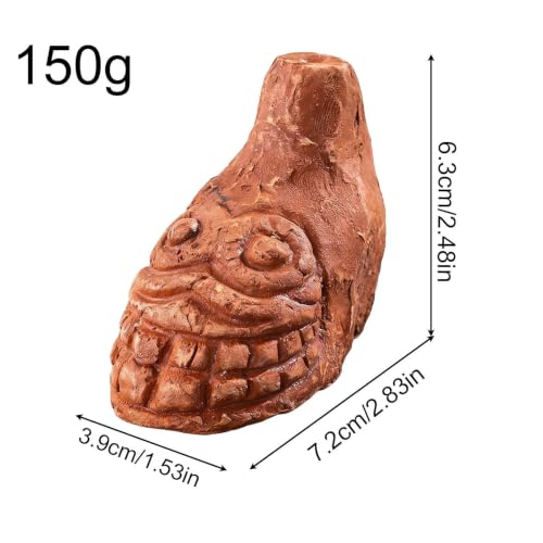 Silbato de arcilla para asustar con sonidos humanos reales 6