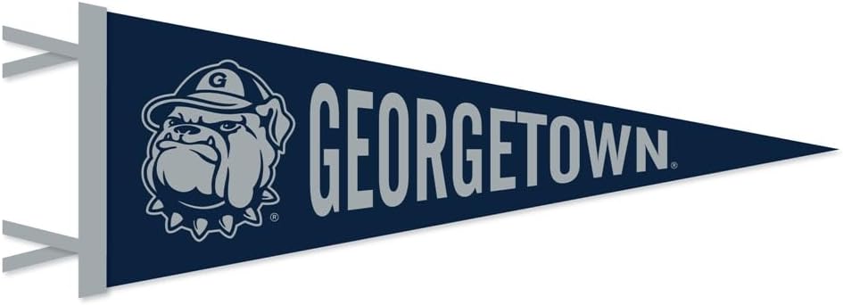 Georgetown Bulldogs Wool Felt Pennant - 9" x 24"