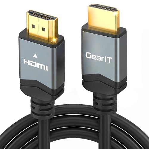 GEARit HDMI�P�[�u�� 8K@60Hz�A10�t�B�[�g HDMI�R�[�h Ultra HD 2.1 4K@120Hz�A48Gbps�APS5�AXbox�ARoku Apple TV�ASamsung�ALG TV�A���j�^�[�ɑΉ�