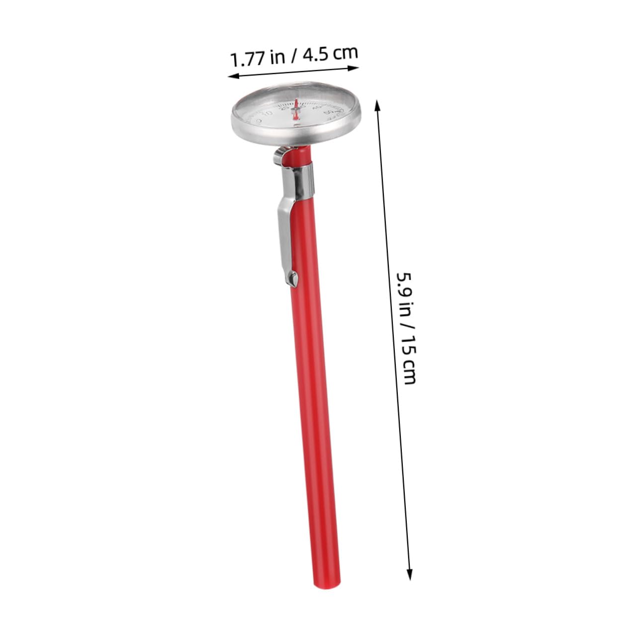 Mechanical Thermometer 3pcs Set for Car Portable Small Auto Interior Temperature Gauge
