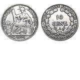 [Collection]: Cette pièce commémorative en métal est faite à la main. Ce n'est pas une monnaie échangeable, mais mérite une collection permanente.