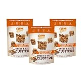 Chunk Nibbles Peanut Butter Chocolate Snack Clusters - Gourmet Sweet & Salty Treat with Pretzels, Peanuts & Corn Squares - Handcrafted, No Artificial Colors - 4.25oz Resealable Pouch (3 Pack)