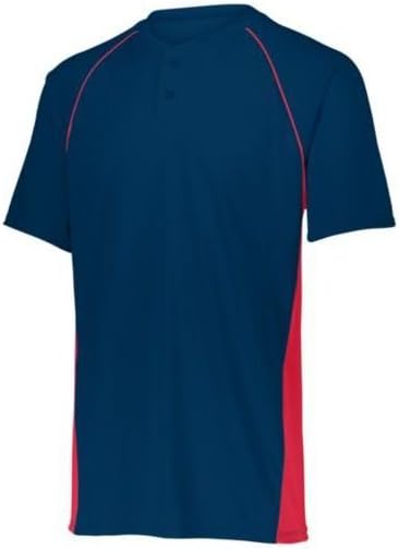Augusta Sports Youth Limit Jersey, Navy/Red, Small