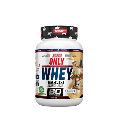 BIG - Proteinas Whey - Proteina en Polvo para Desarrollo de Masa Muscular y Recuperación - Materia Prima Premium - Whey Protein Sin Lactosa, Sin Azúcar, Sin Grumos (1Kg, Cookies Ice Cream) BIG - Proteinas Whey - Proteina en Polvo para Desarrollo de Masa Muscular y Recuperación - Materia Prima Premium - Whey Protein Sin Lactosa, Sin Azúcar, Sin Grumos (1Kg, Cookies Ice Cream)
