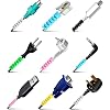 Spiral Charger Cable Protector Data Cable Saver Charging Cord Protective Cable Cover Headphone MacBook Laptop Earphone Cell Phone Set of 3 (Cable Protector (12 Units))