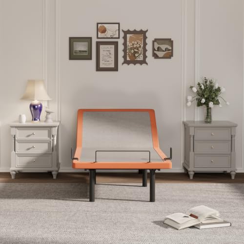 Image of ESHINE Adjustable Bed Frame - Ergonomic Electric Bed Base, Zero Gravity | APP Control, Wireless Remote, Foot & Head Incline, Anti-Snore, Twin XL, 2000 Series