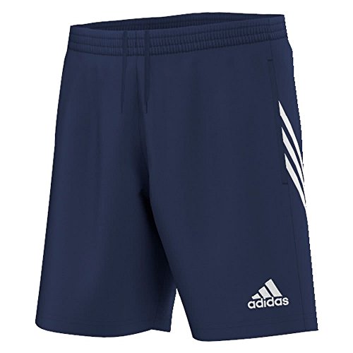 adidas Herren Trainingsshorts Sereno14, dunkel blau/weiß, M, F49691