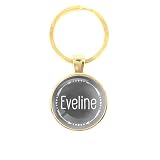 Portachiavi Vetro - Eveline, Oro