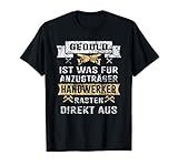 Klassisch geschnitten, doppelt genähter Saum.