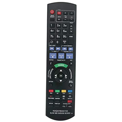 N2QAYB000763 VINABTY Replace Remote Control Fit for Panasonic DMR-PWT420 DMR-PWT420EB Blu Ray Disc Player Hdd recorder DMR-PWT530 DMR-PWT530EB - Image 3