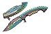 SZCO Supplies 300312 Mermaid Assisted Opening Knife, Rainbow