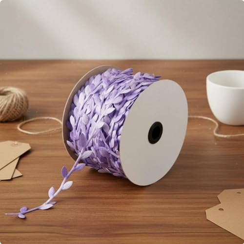 Guirnalda artificial para envoltura creativa y decoración de hogar azul 8