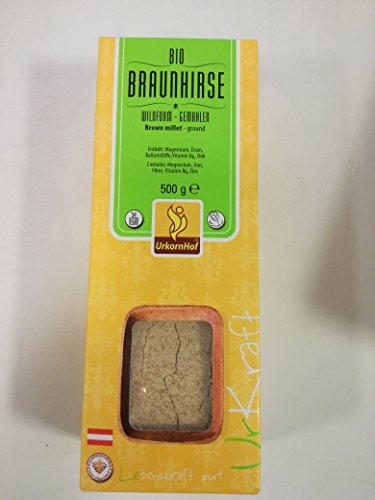 Braunhirse Urkornhof Bio Wildform vermahlen