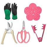 Flower Bouquet Accessories, Flower Scissors Rose Thorn Stripper Tool