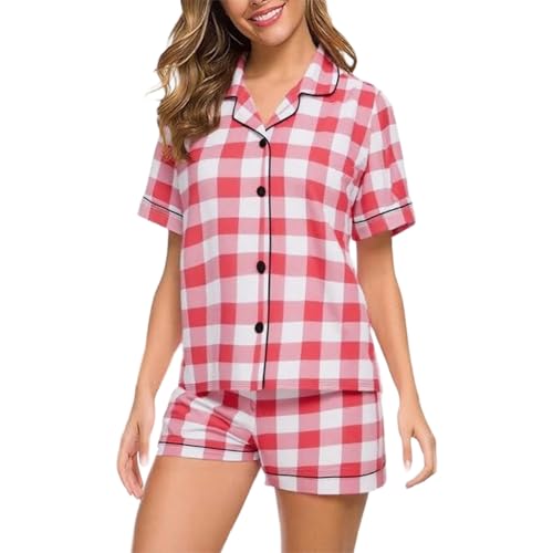 Ensemble de vêtements de nuit pour femme en maille douce et fluide