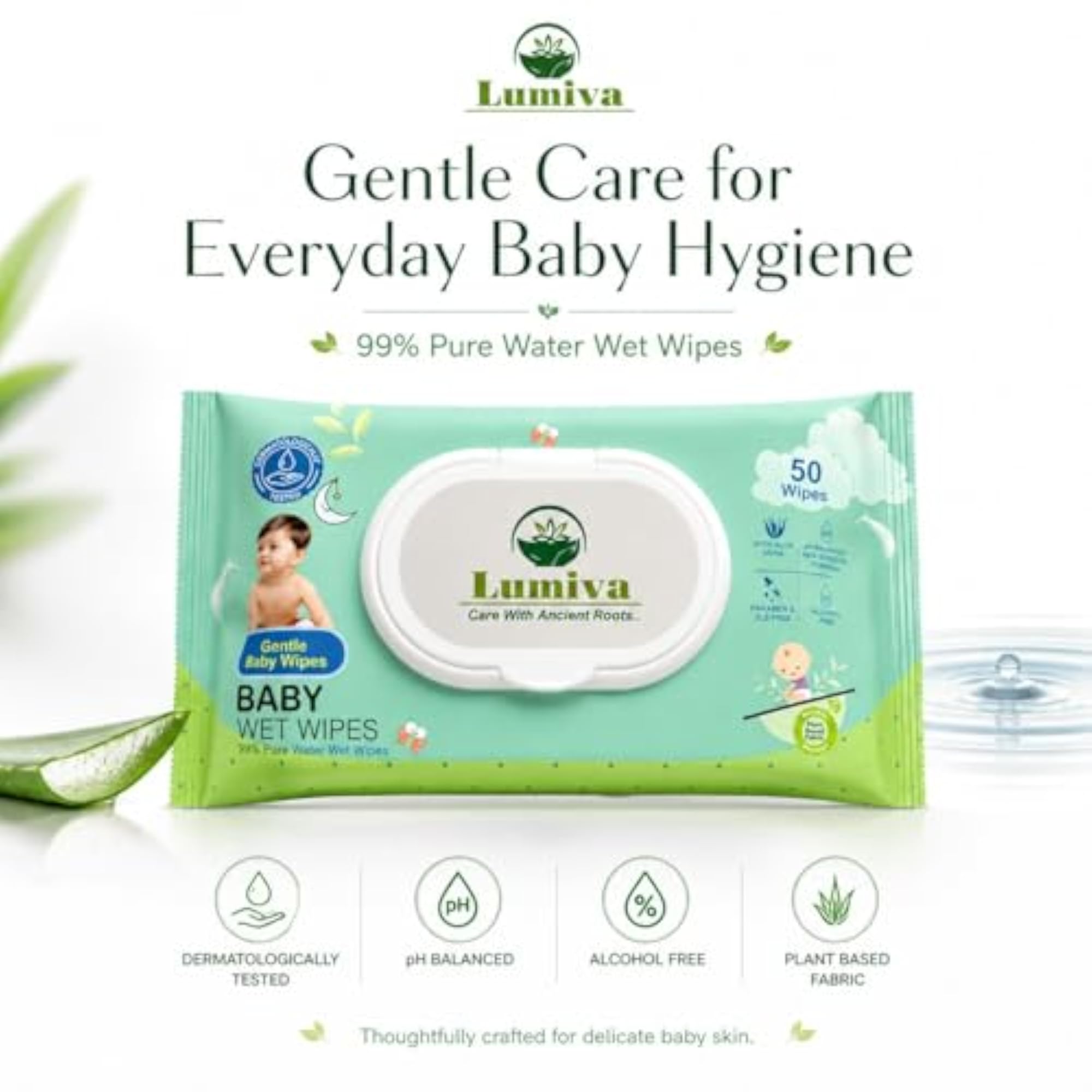 Aloe Vera & Vitamin E Hypoallergenic Wet Wipes