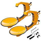 SIXIWANZI Lot de 2 verrous de roue robustes et réglables pour voiture, camion, SUV