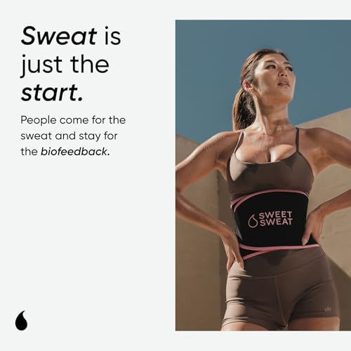 Sports Research Sweet Sweat Waist Trimmer (Core Series) - Premium Sweat Enhancing Fitness Band for Women & Men - Image 4
