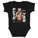 500 LEVEL Petr Yan No Mercy One-Piece Infant Bodysuit (Black, 18M)