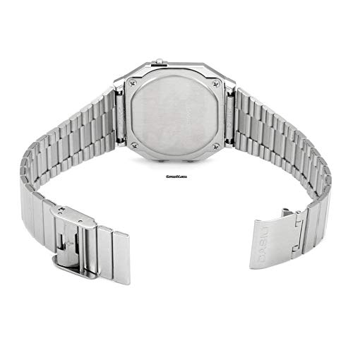 Casio Collection A700WE Digitaal horloge voor dames, met roestvrijstalen armband - Image 4